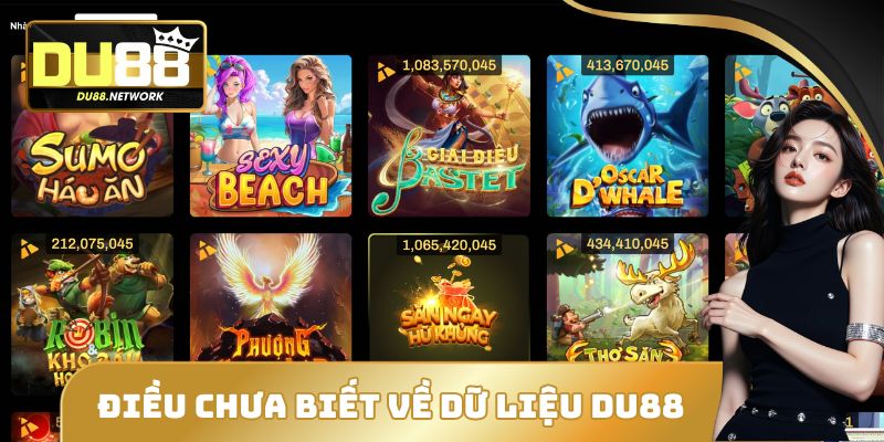 Những điều bạn chưa biết về DU88 thông qua dữ liệu